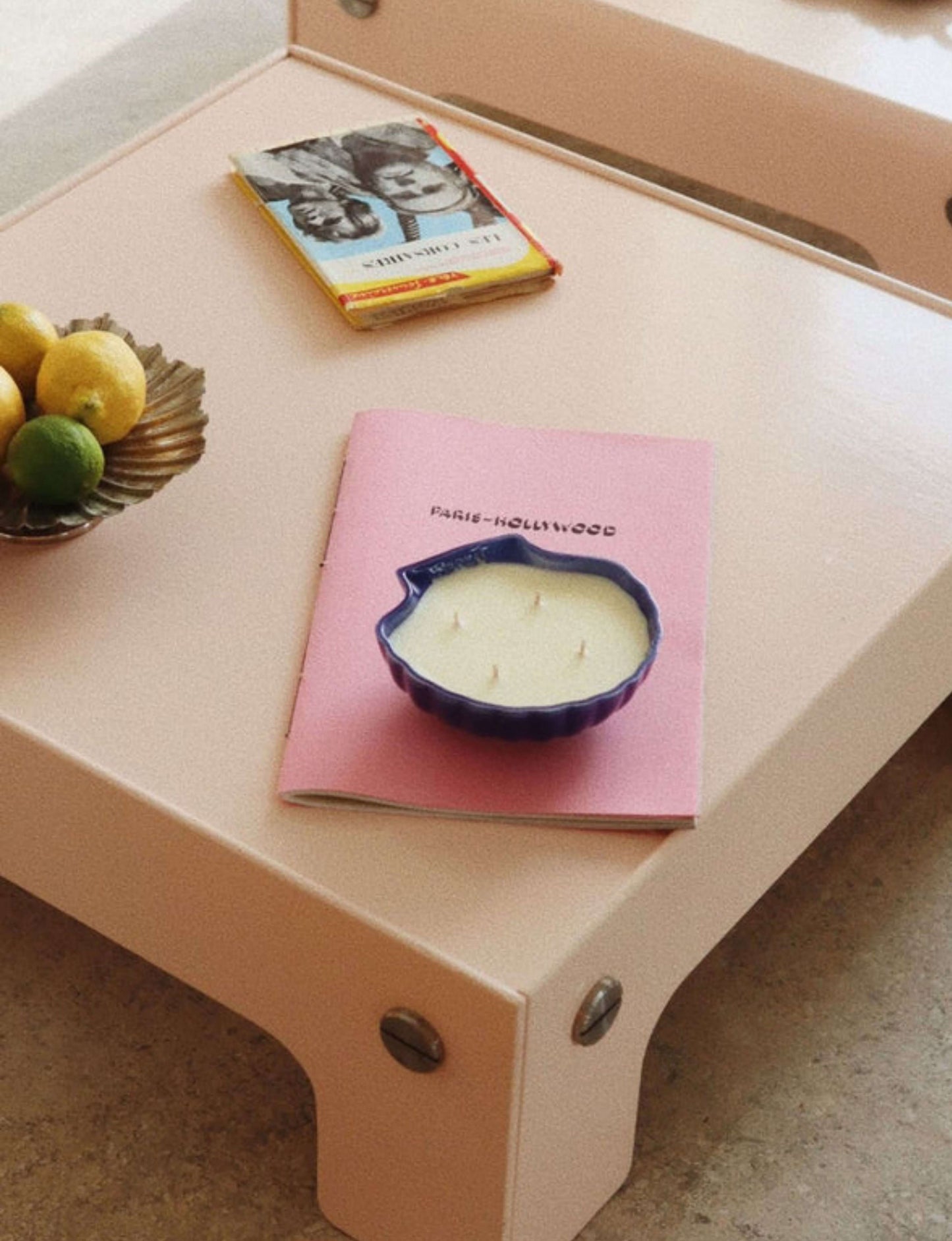 bougie deco coquillage calanques marseille