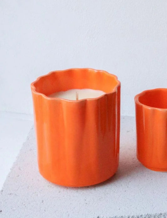 Bougie Tasse Orange Pop