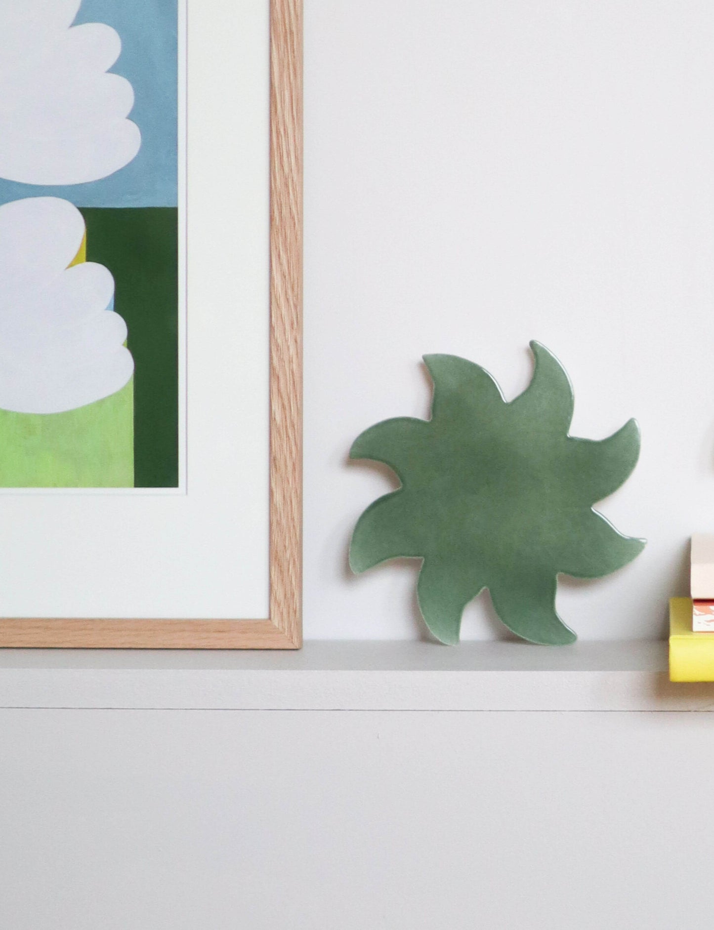 déco murale céramique soleil