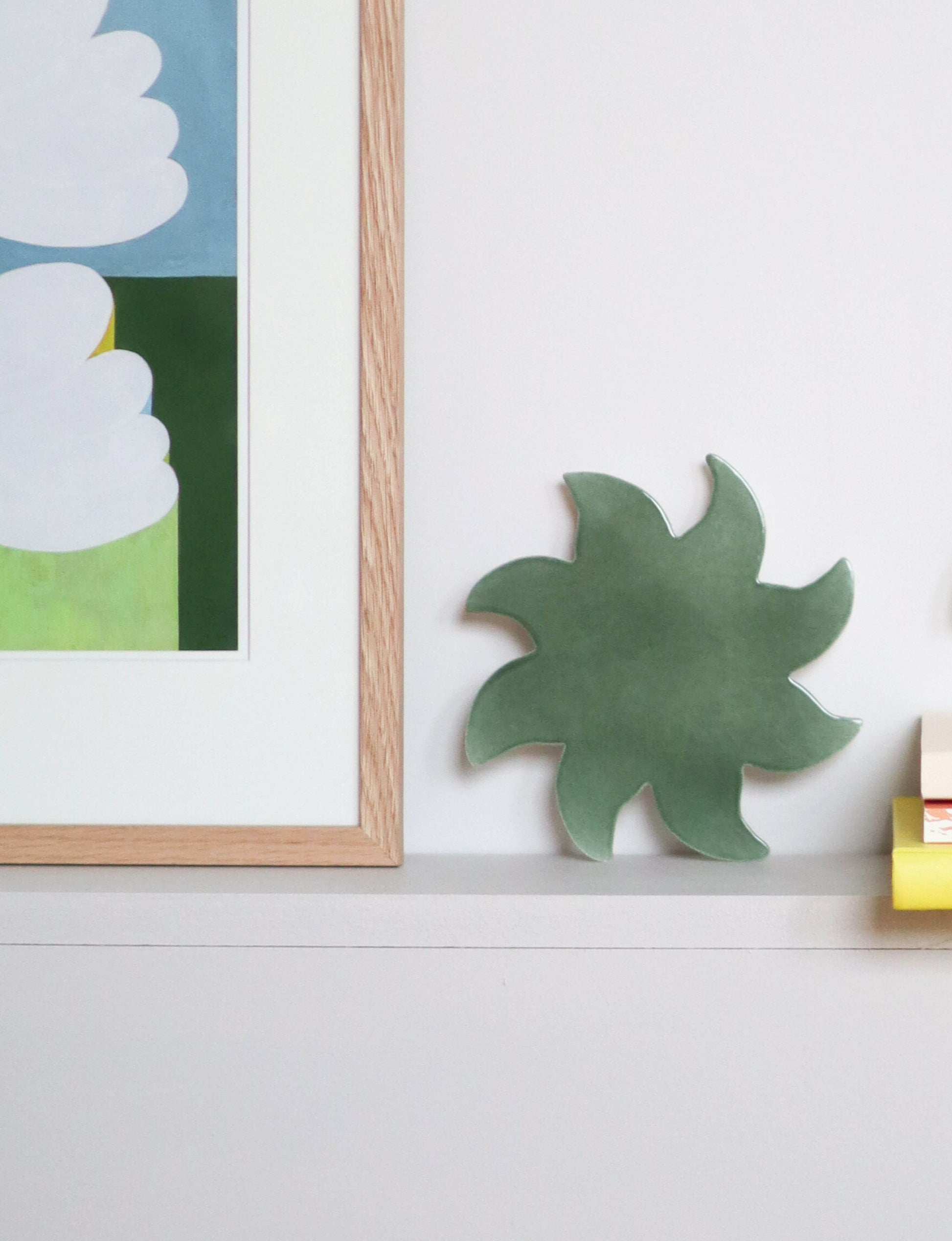 déco murale céramique soleil