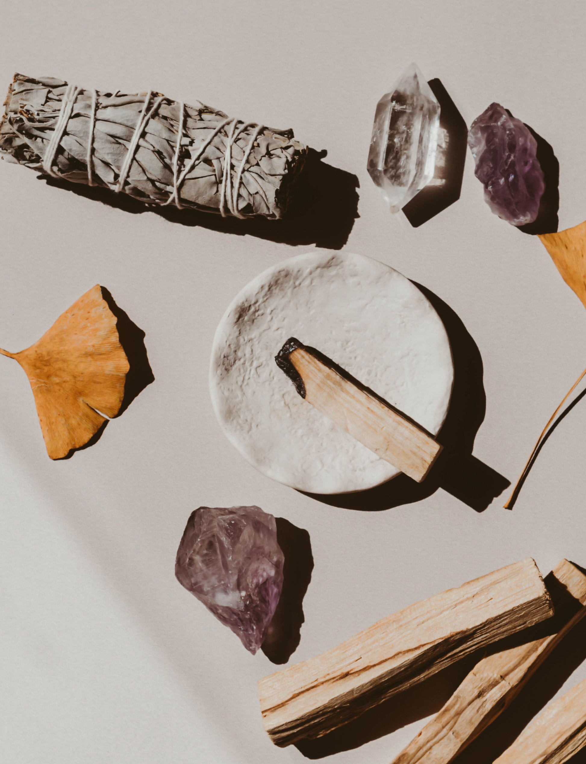 kit purification palo santo et sauge blanche californie