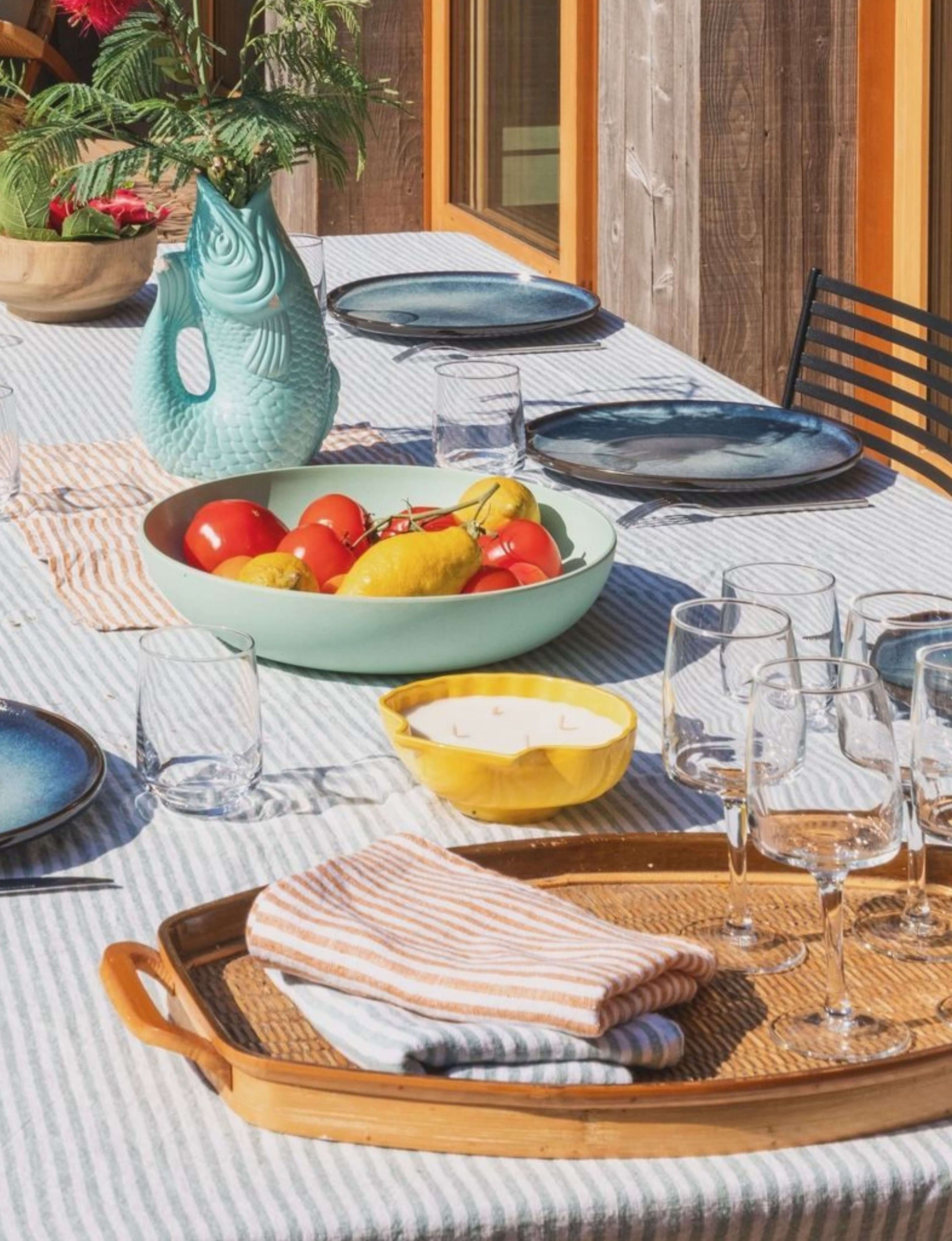 plat coquillage décoration de table tendance