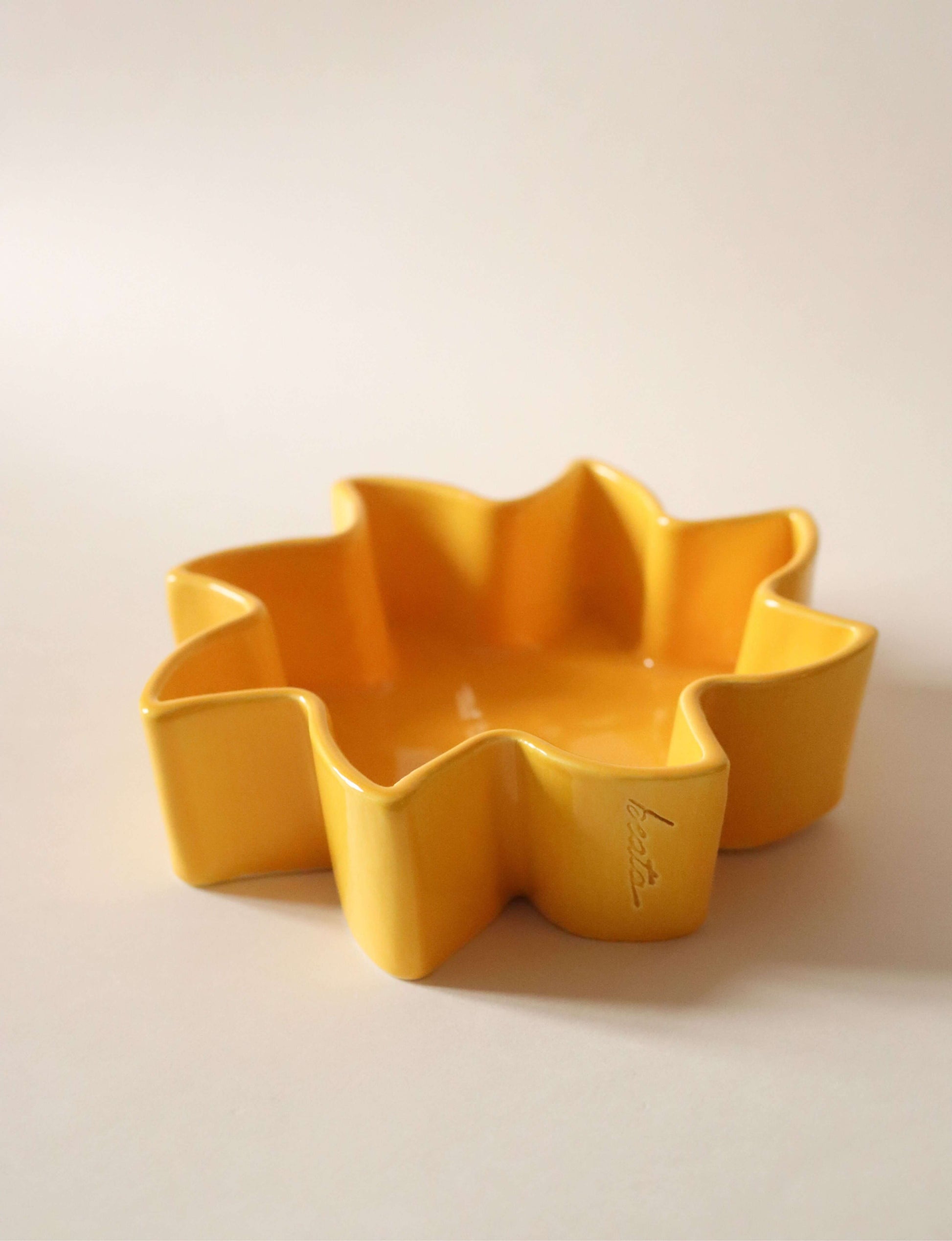 Plat apéro céramique soleil Marseille