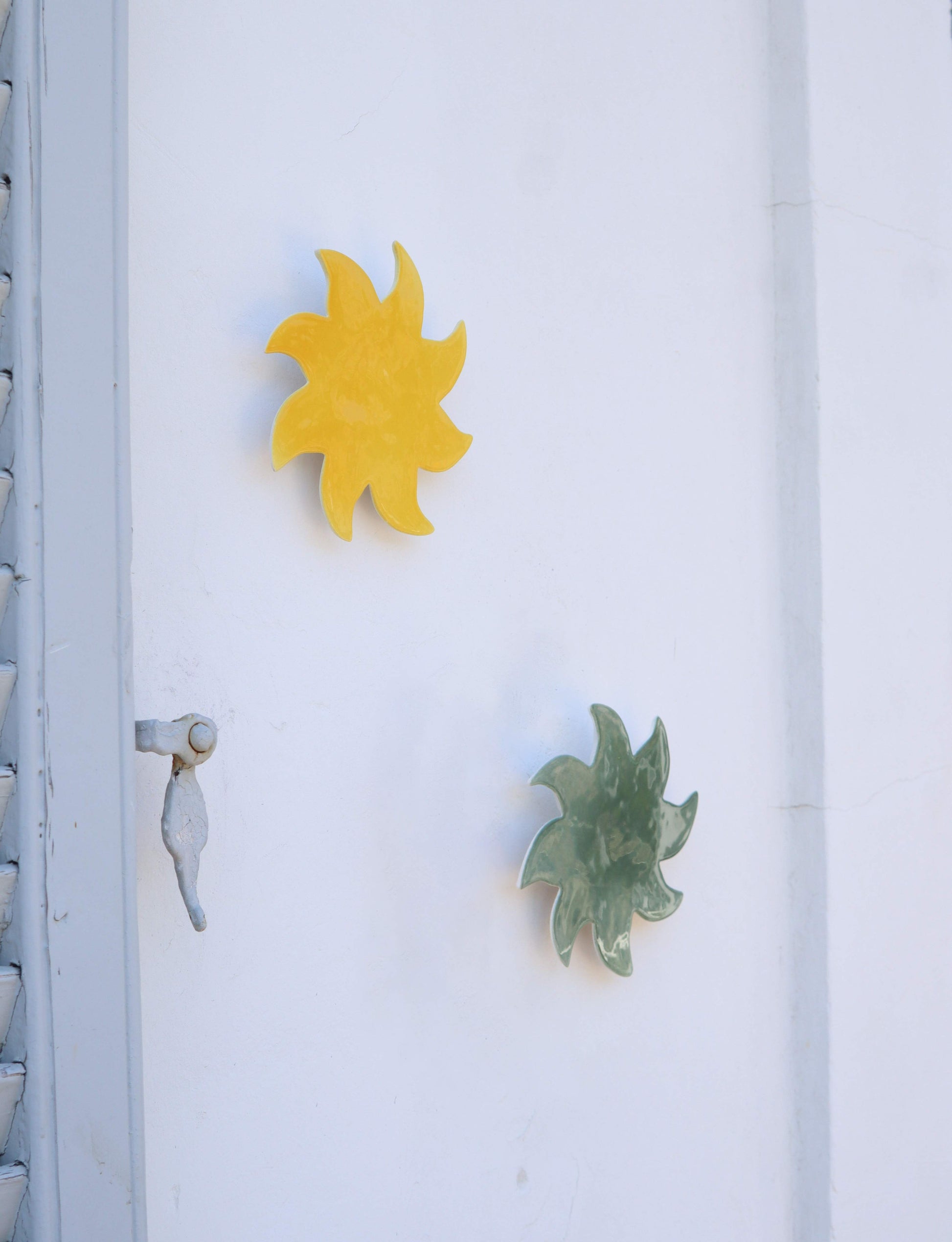 soleil provençal à accrocher au mur