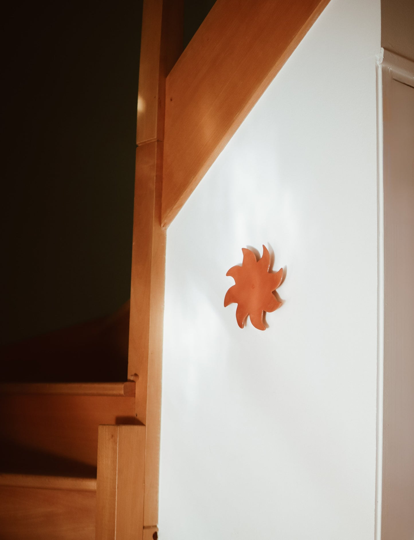 soleil terracotta mural