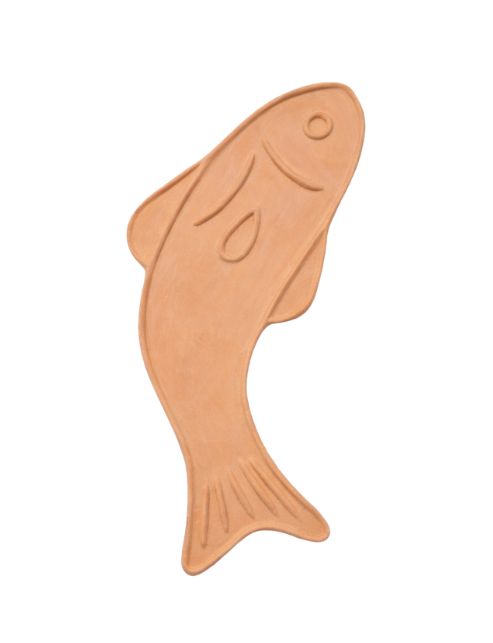 poisson céramique mural terracotta maison beata