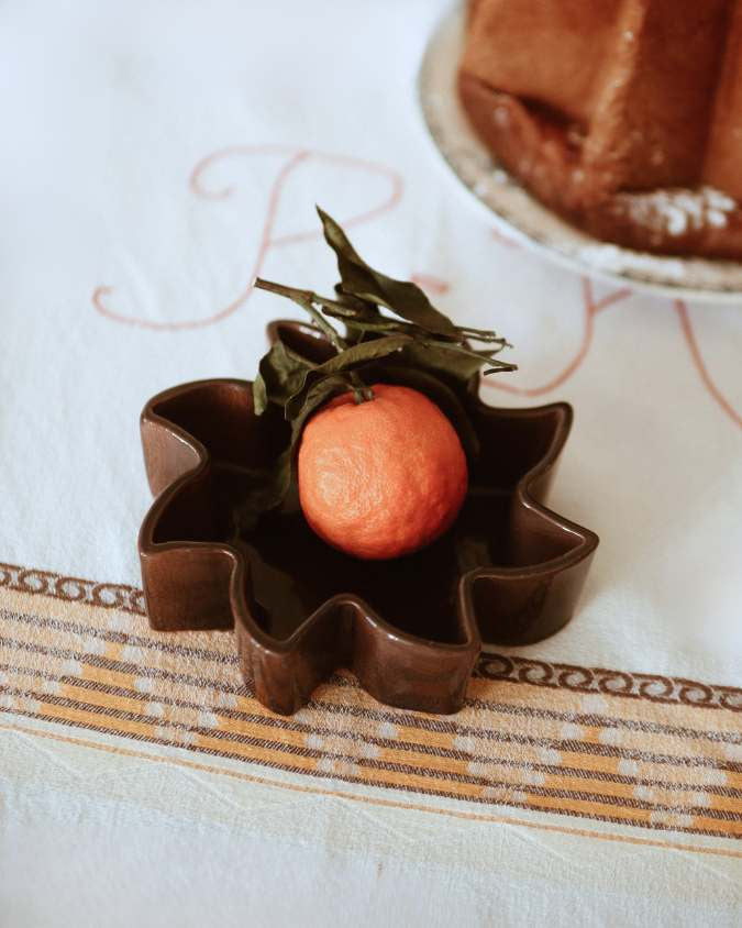 plat apéro soleil céramique