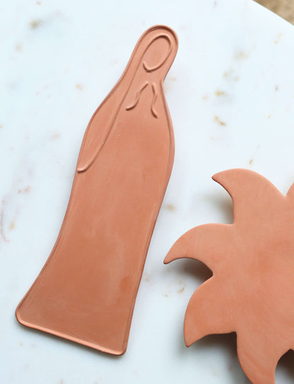 Vierge Murale BEATA - Terracotta Mat